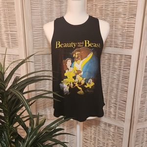 Disney Beauty and the Beast Tank Top sz Medium